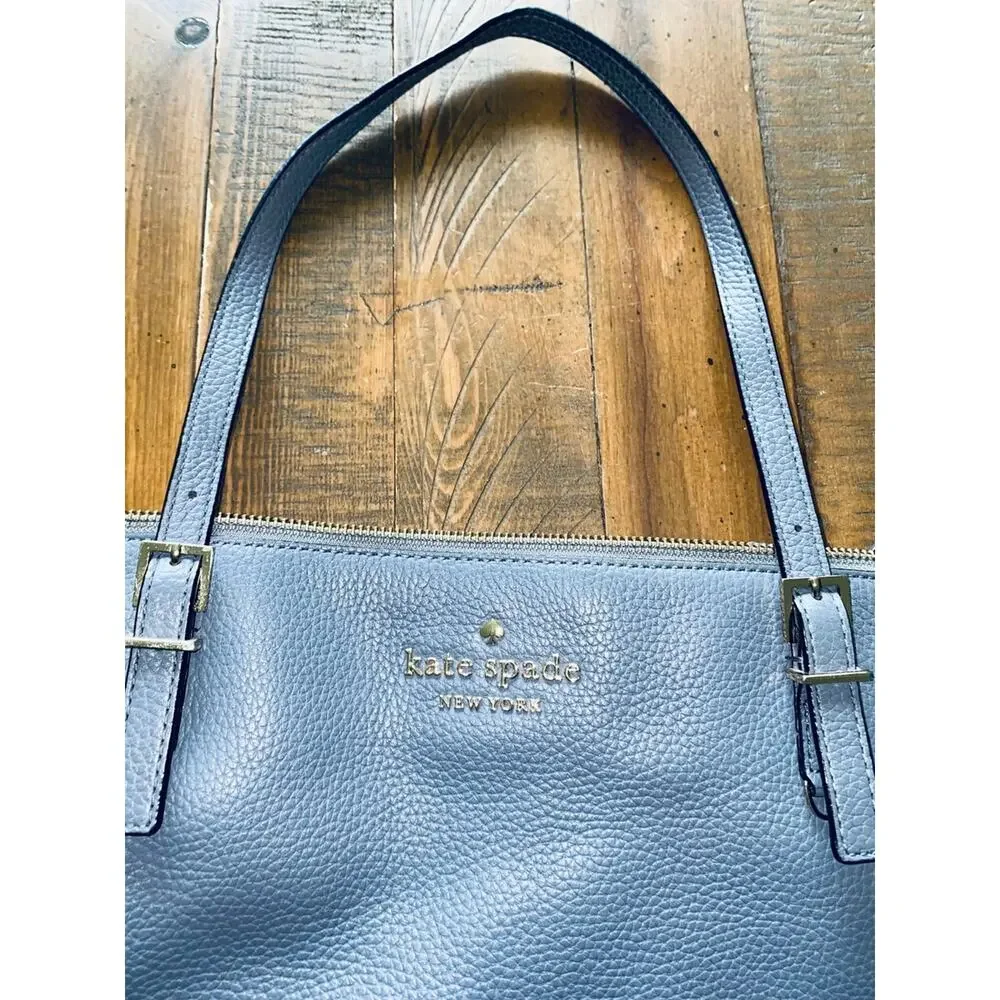 Kate Spade Watson Lane Small Leather Maya Blue Tote